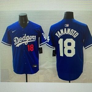 Yoshinobu Yamamoto Blue Stitched Jersey Royal💝